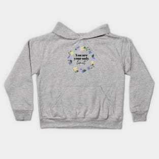 you are your only limit Kids Hoodie